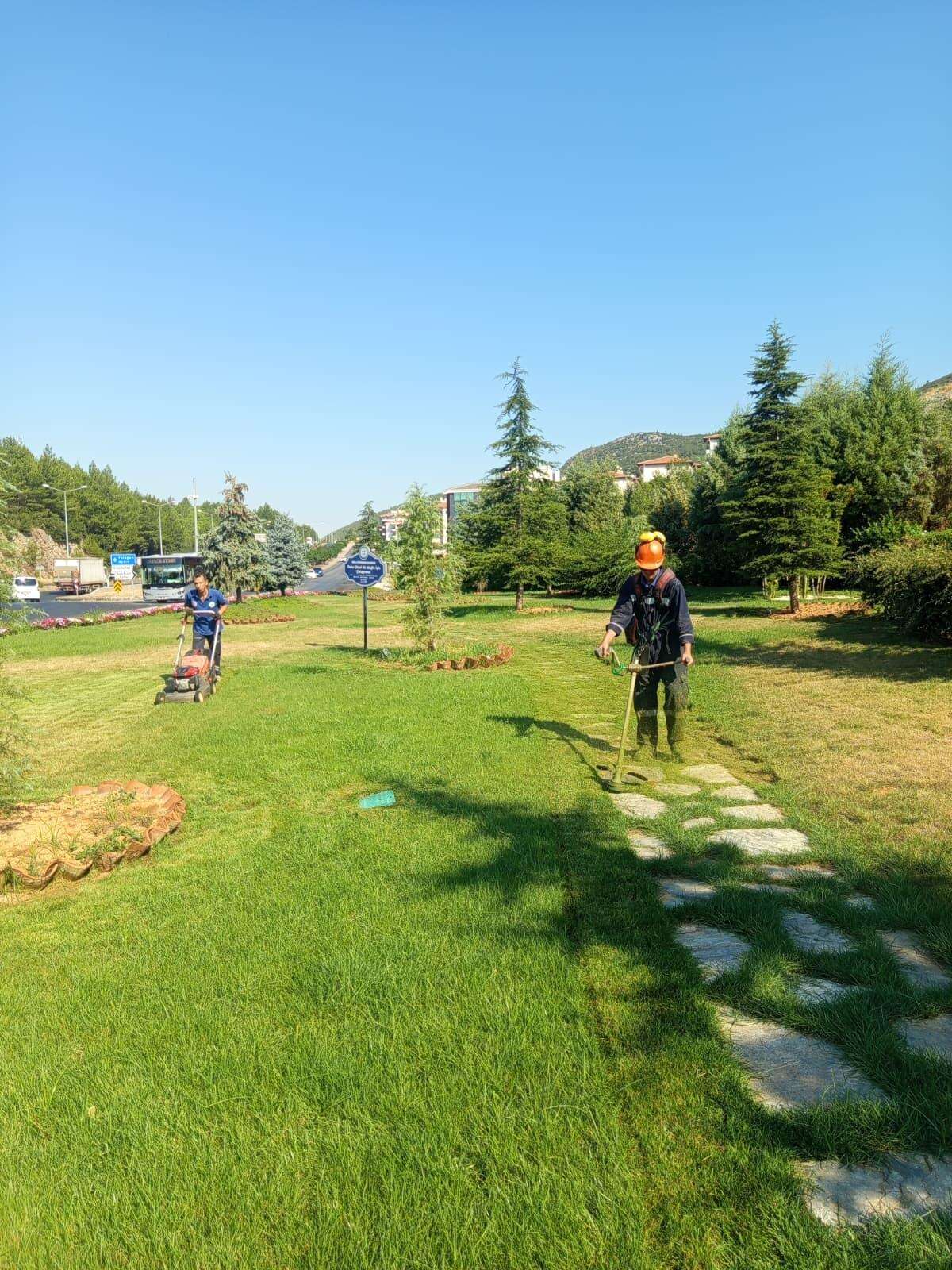 Muğla’da 38 Kamu Kurumuna Büyükşehir’den Peyzaj Desteği 5